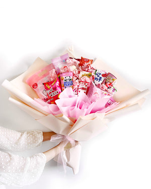 Petal Pink WOWEE Snack Bouquet
