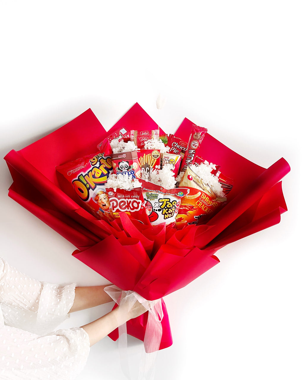 Rose Red WOWEE Snack Bouquet