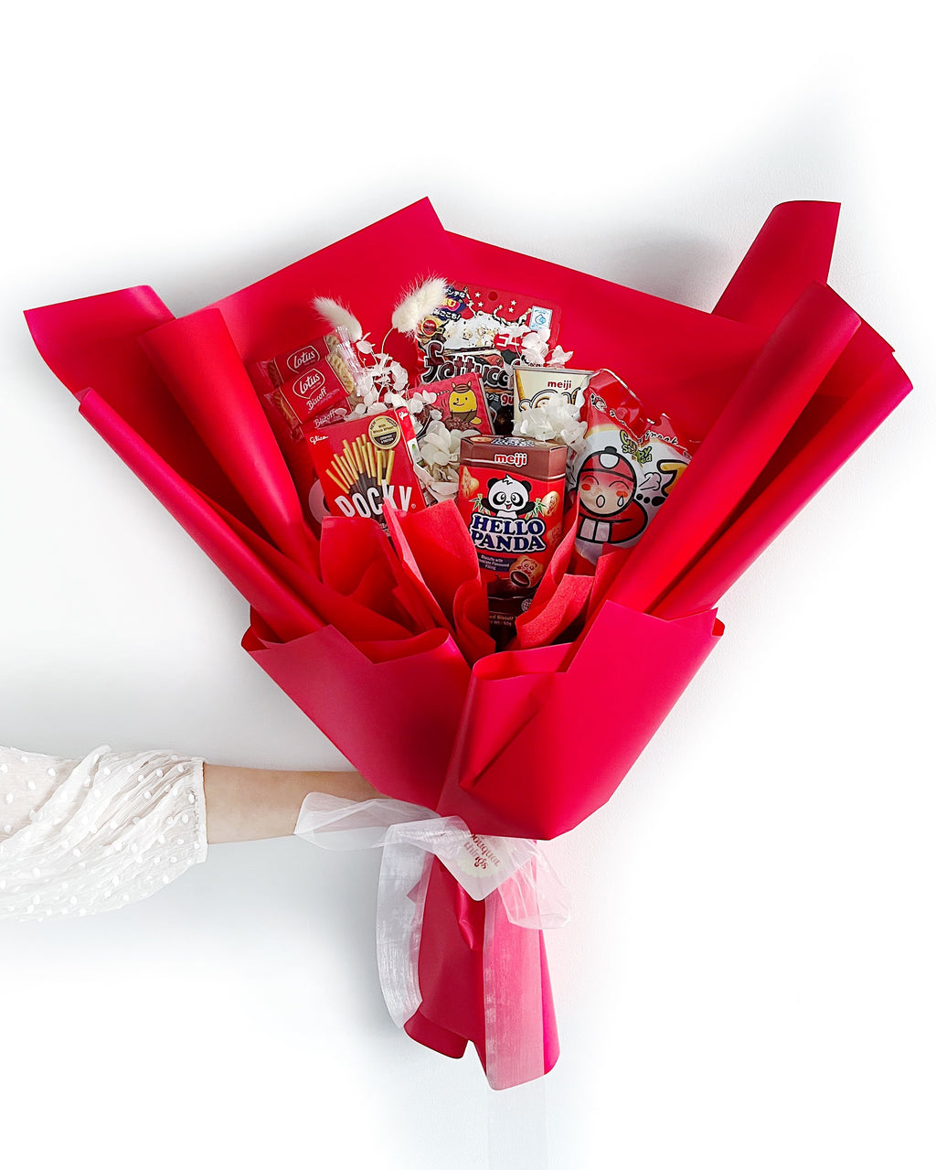 Rose Red YAY Snack Bouquet